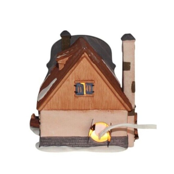Dept 56 Alpine Village Metterniche Wurst 56190 Sausage Butcher Shop retired 1997 - Picture 4 of 9
